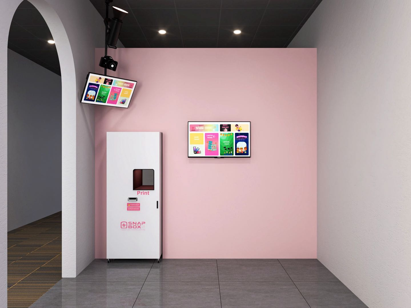 SNAP BOX VIETNAM | Bán Photo Booth chụp ảnh Hàn Quốc lấy ngay